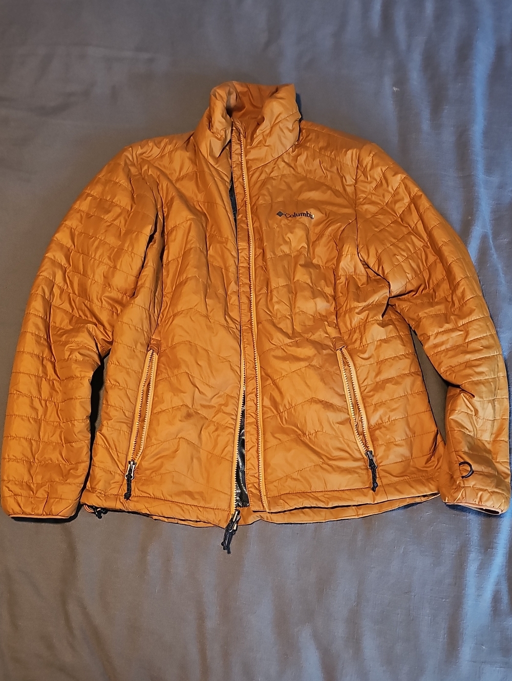 Columbia Women's Puffer Jacket in Sunflower Yellow 🌻
